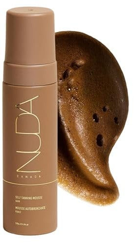 Nuda Canada Nuda Selbstbräunungsmousse, leichte Bräunungslotion ohne Sonne, ohne Tierversuche
