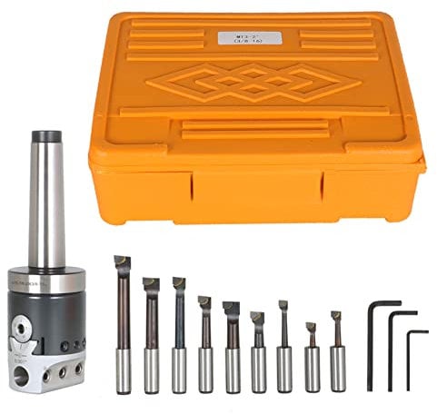 waltyotur 2 Zoll Bohrkopf MT3 Bar Tool Set für Fräsform- und Bohrmaschinen
