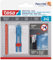 tesa Powerstrips - Gancio per appendere la tela, per carta da parati e intonaco, autoadesivo, per decorazione della casa, invece di stanza, gancio adesivo, riutilizzabile, max. 2 kg