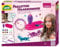 LENA 42718 Pailletten Haarschmuck, Komplettset für die Herstellung von Schmuck für die Haare, Bastelset für Kinder ab 6 Jahren, Pailletten in 6, Applikationsgerät, Perlen-Armband