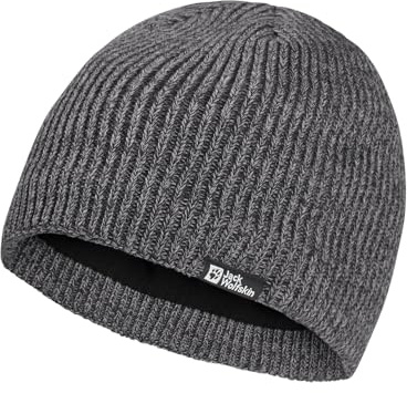 Jack Wolfskin Unisex Feldberg Beanie-Mütze, Slate, M EU