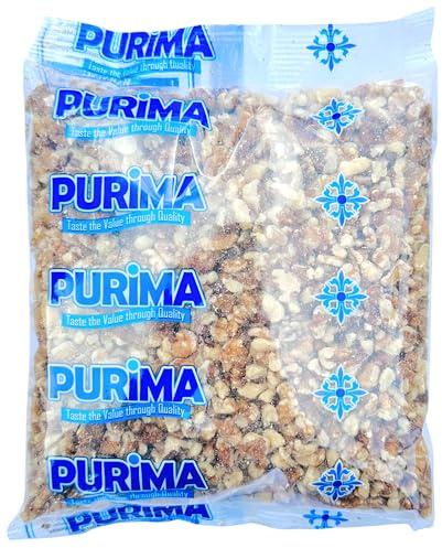 Walnut Pieces 10kg – Chopped Walnuts Nibs 10-15mm Wal Nut Piece Broken Crushed Californian Natural Raw Nuts Cooking Baking Salads Desserts Cakes Blending Breakfast Bulk (Packaging May Vary) PURIMA