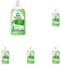 RAINETT - Liquide Vaisselle Mains - Formule Hypoallergénique - Préserve les Peaux Sensibles - Flacon Recyclé & Recyclable - Ecolabel - Thé Vert - 500 ml (Lot de 5)