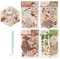 4 Sets DIY 3D House Stickers, 2025 DIY 3D House Fun Stickers Scene Fun Stacking Scene Make Your Own Supermarket for Adult Kids Relief Stress Pass The Time
