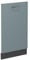 Vicco Geschirrspülblende R-Line, Geschirrspüler Fronttür, Blau-Grau, 45 cm ohne Arbeitsplatte