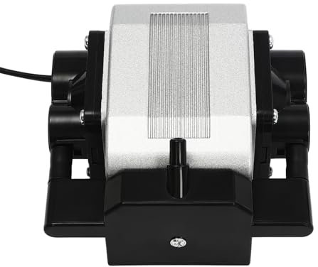 16W Air Assist Pure Copper Brushless Motor Air Assist Pump 25-30L/min Laser Air Assist Pump 60dB Noise 25-30KPa fit Scent Machines, Medical Nebulizers