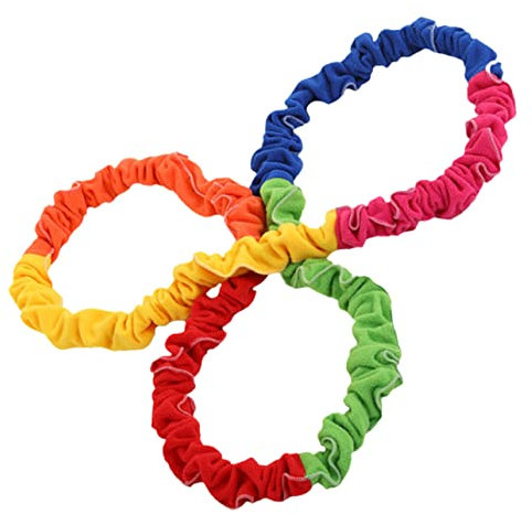 LOORGVEL 2.5M Outdoor Stretchy Rope Elastic Movement Exercise Band for Team Games Playground Equipment for Fun Activities for Birthdays and Picnics
