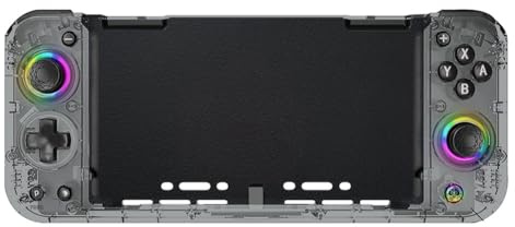 Helilyco Wireless for Pro Controller for Nintendo Switch/for OLED: Ergonomic Design, RGB Lights, 6-Motion, Turbo & Programmable Buttons