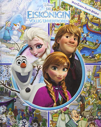 Die Eiskönigin - Verrückte Such-Bilder Hardcover-Wimmelbuch