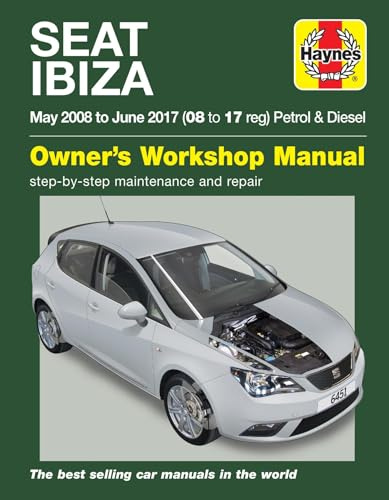 Haynes SEAT Ibiza petrol & diesel ('08-'17) ( Owners Workshop Manuals): May 2008 to June 2017