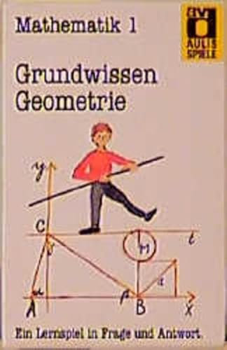 Aulis Kartenspiele. Faltschachtel mit 80 Spielkarten, 1 Spielanleitung und 1 Lösungskarte. Kartenformat 8,9 × 5,7 cm: Aulis Spiele, Mathematik, Nr.1, Grundwissen Geometrie
