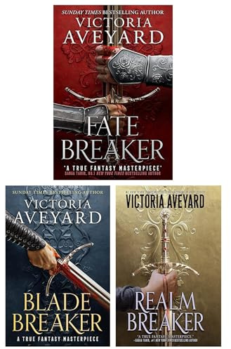 Realm Breaker Series 3 Books Collection Set (Realm Breaker, Fate Breaker [Hardback] & Blade Breaker)