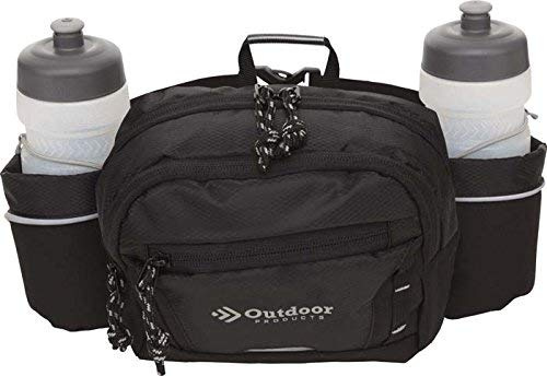 Outdoor Products Läufer-Packungen H20 Mojae Hydration Waist Pack, schwarz, Einheitsgröße