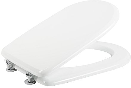 METAFORM Sedile WC Copriwater Copriasse Bianco MOD. Sintesi 2.0