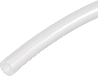 sourcing map Pneumatic Tubing, 6mm(1/4inch) OD x 4mm ID x 5m Air Brake Tubing Nylon Air Line Hose Translucent