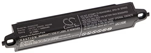 vhbw Akku Ersatz für Bose 330105, 330105A, 330107, 330107A, 359495 für Lautsprecher Boxen Speaker (3400mAh, 11,1V, Li-Ion)