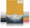 Laleni 3er-Set Jersey Spannbettlaken Laufgitter quadratisch 100x100 cm - Oeko-Tex Zertifiziert, 100% Baumwolle, atmungsaktives Spannbetttuch für Baby, 135 g/m², Spicy Mustard - Gelb