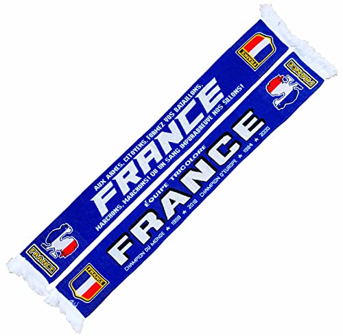 Generisch Frankreich/France (Strickschal), für Europameisterschaft, Fußballschal, Kult-Schal, Souvenirschal