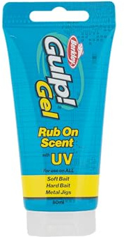 Berkley Gulp!® Gel Fishing Attractant - Verbesserte Duftformel für weiche Köder, erhöht die Fangrate für Angler, Harte Köder & Metallköder - Langanhaltender fischauslösender Gel-Duft, 80ml Tube