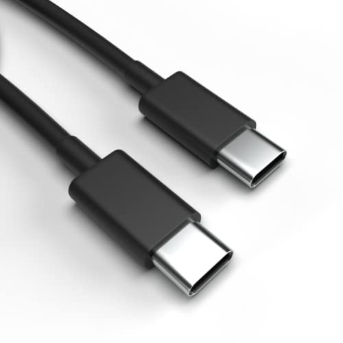 USB-C Ladekabel für Huawei P30 Lite New Edition Schwarz 2 m Handy Schnellladekabel Datenkabel