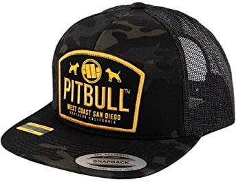 Pit Bull West Coast - MESH BASEBALL CAP DOGS Camo - Camo