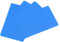 sourcing map Packung mit 50 leere PVC-Karten für ID Ausweis Drucker Grafik Plastik 15mil blau