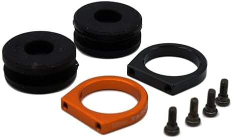 VLIZO Kompatibel mit Tarot 650 Fy680 680Pro 680 Pro 690S Hexacopter Kohlefaserrahmen Gummimetall 10 mm Gimbal Mount
