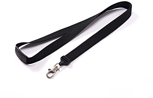Bestom Umhängeband mit Haken für Schlüssel, Ausweishalter, 10 Stück