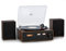 Auna Plattenspieler mit Lautsprecher, Bluetooth Plattenspieler mit MP3, AUX, DAB Radio, Retro Vintage Stereoanlage mit Schallplattenspieler USB & CD-Player, Vinyl-Plattenspieler für Schallplatten