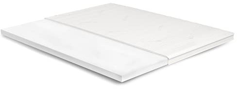 Meisterschlaf Kaltschaum Topper 250x200 cm – Höhe 7cm – RG45 – Oeko-TEX® Standard 100 – Tencel™ Lyocell Doppeltuch-Bezug waschbar – für Matratze, Boxspringbett, Sofa – Made in Germany