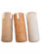 Handgefertigter Leder Boxsack gefüllt 20 kg (Taupe)
