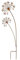 Bornhöft Gartenstecker Pusteblume aus Edelrost Metall Rost Gartendeko Edelrost rostiger Beetstecker 116cm Gartendekoration rostiger Beetstecker