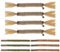 RELONGGI Matatabi Sticks für Katzen 10x23cm - Natürliches Dentalspielzeug mit Katzenminze | Zahnpflege & Stressabbau für Hauskatzen