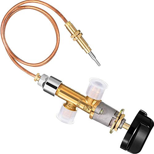 Seprendi Niederdruck Gas Kamin Ausfall Regelventil Kit Gasheizung Thermoelement 5/8-18UNF