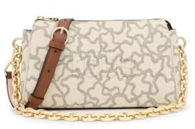 TOUS Medium 2002003201 Kaos Icon beige Umhängetasche