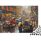 Puzzles Für Erwachsene 1000 Teile Classic Cars on The Streets of London Puzzles Als Geschenke Für Erwachsene 1000pcs (75x50cm)