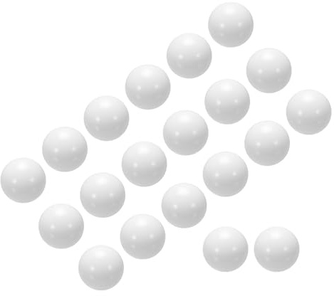 Kozelo 50 Stück PP-Solide Kunststoff-Kugellagerkugeln 8mm PP-Kugellager | Präzisions-Solide, Für Make-up-Flaschen, Niedriglastlager, Laborgeräte