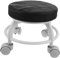 FOMIYES Ergonomic Beauty Stool Wheels Nail Chair Portable Rolling Stool Spa Pedicure Bench