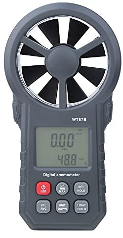 Digitales Windgeschwindigkeitsmesser, Handheld -Anemometer für Wetterbegeisterte, Professionelles Kompaktes Anemometer mit USB