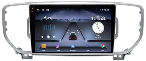 LZHIF Radio con Pantalla Táctil Android 15 9 Pulgada para KIA Sportage 4 2016-2018,Reproductor de Video,Navegación GPS,Duplicación de Pantalla,Control del Volante Bluetooth,8-Core 4G+WiFi 6G+128G