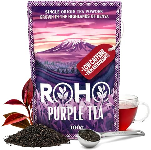 Purple Tea Powder | 100% Pure & Natural Tea | Single Origin | Rich in Antioxidants | 100 grams