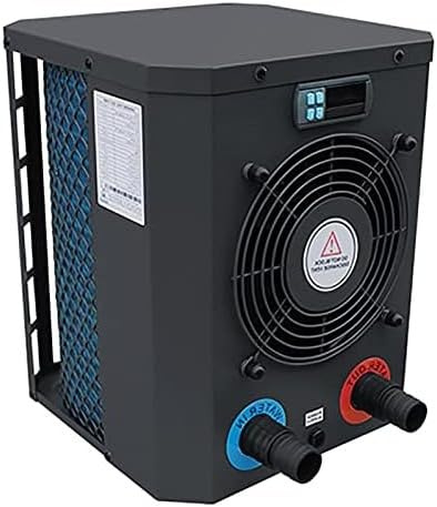 Pool Heat Pump for Swimming Pool Heating, Wi-Fi Control, Thermostat, Suitable for Pools up to 18m3