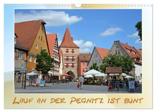 Lauf an der Pegnitz ist bunt (Wandkalender 2025 DIN A3 quer), CALVENDO Monatskalender