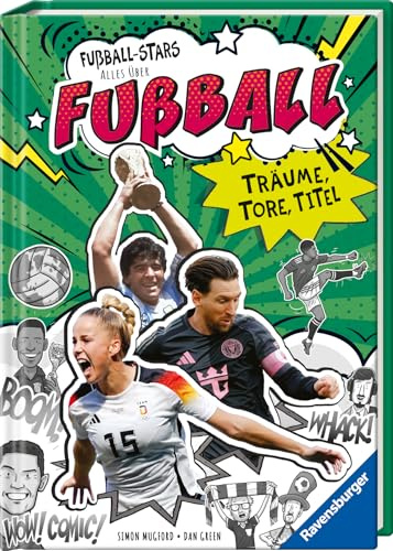 Fußball-Stars - Alles über Fußball (Erstlesebuch ab 7 Jahren), Fußball-Geschenke für Jungs und Mädchen (Megastars)