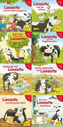 Pixi-8er-Set 251: Lieselotte (8x1 Exemplar) (251): Lieselotte und die Geburtstagsparty, Lieselotte und die Hühner, Lieselotte hilft mit, Lieselotte ... Mit Spielen und Rätseln zum Mitmachen