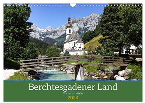 Berchtesgadener Land - Traumhaft schön (Wandkalender 2024 DIN A3 quer), CALVENDO Monatskalender: Traumhaftes Berchtesgadener Land (CALVENDO Orte)