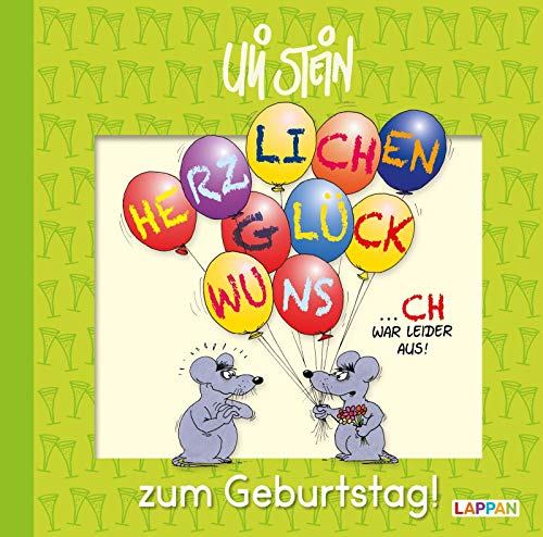 Uli Stein: Festtage!: Herzlichen Glückwunsch zum Geburtstag!: Lustiges Geschenkbuch mit witzigen Cartoons, Texten und Widmungsseite