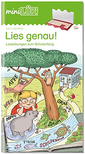 miniLÜK: Vorschule - Deutsch Lies genau! (miniLÜK-Übungshefte: Vorschule)