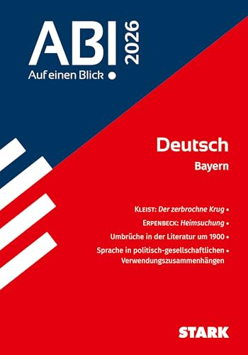 STARK Deutsch - Abi - Auf einen Blick! 2026 Bayern (Skripte / Abi - Auf einen Blick!)