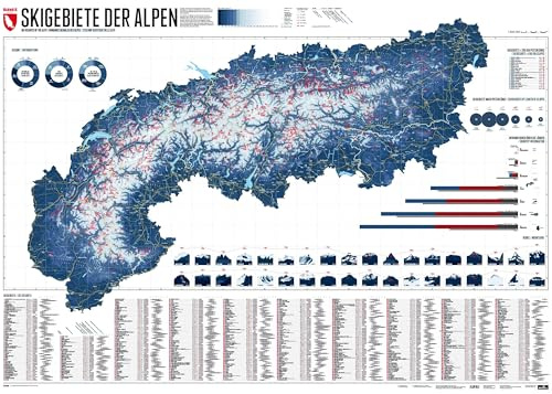 563 Skigebiete der Alpen: Edition 8